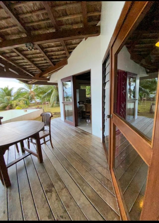 Chez Taua Maison Isolee Pas De Wifi Ni Bus Opoa Extérieur photo